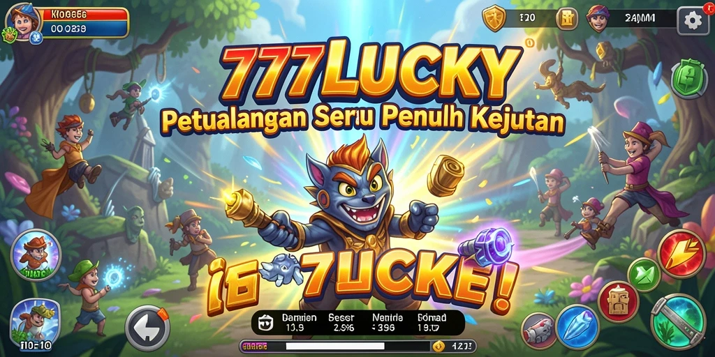Tampilan menarik gameplay 777LUCKY saat berpetualang.