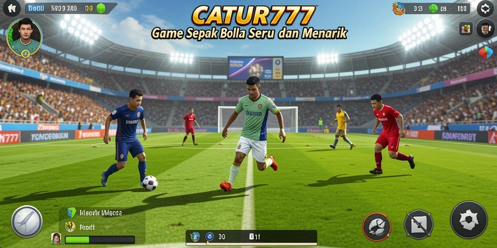 Tampilan gameplay CATUR777 yang menegangkan dan realistis.