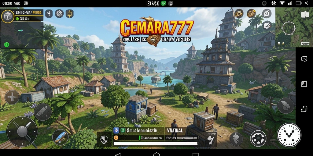 Tampilan gameplay CEMARA777 yang menampilkan aksi seru dan interaksi pemain.