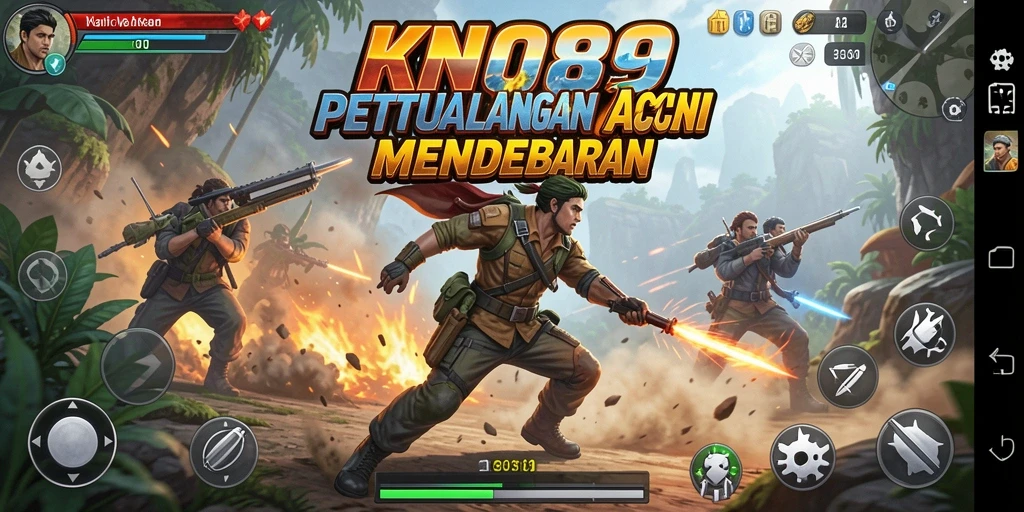 Tampilan gameplay KNO89 yang menegangkan dan penuh aksi.