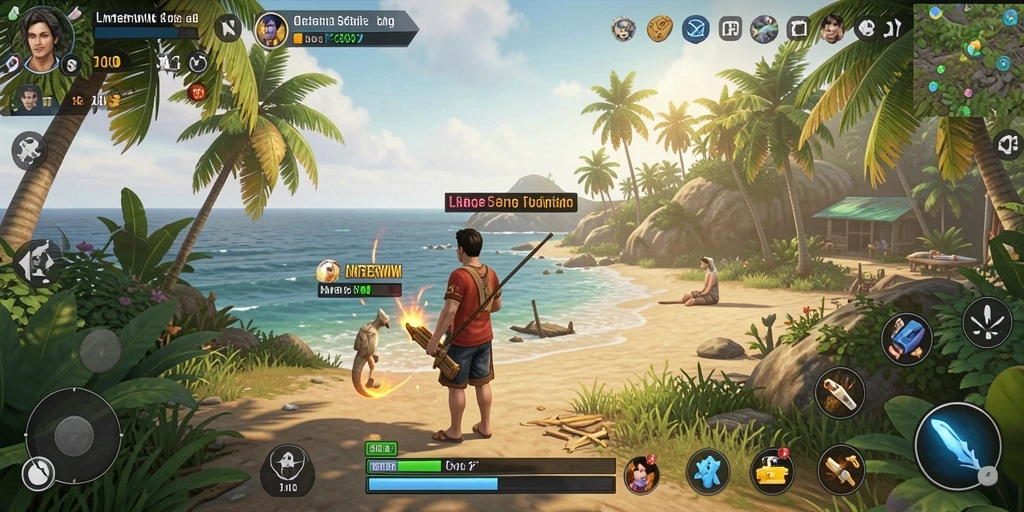 Tampilan screenshot LNTERWIN menampilkan gameplay yang seru dan mengasyikkan.