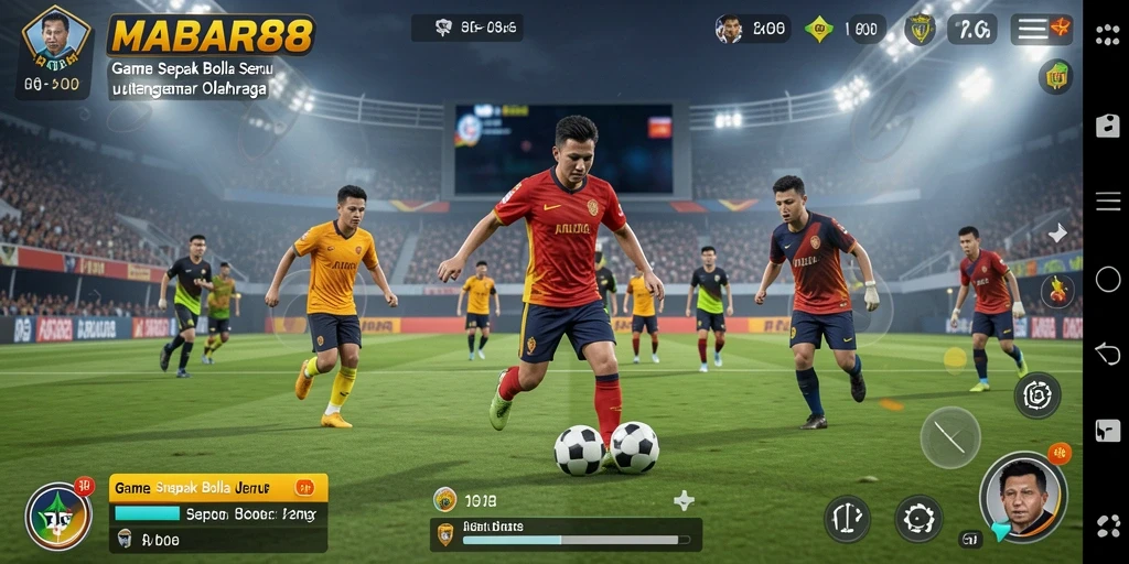 Screenshot gameplay MABAR88 menampilkan aksi menyerang yang mendebarkan.