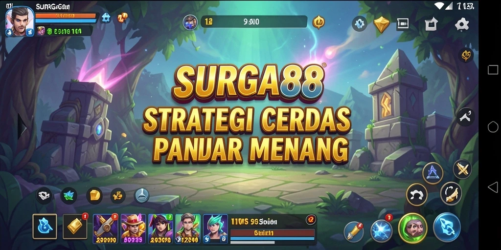 Tampilan gameplay SURGA88 yang memukau dan penuh strategi.